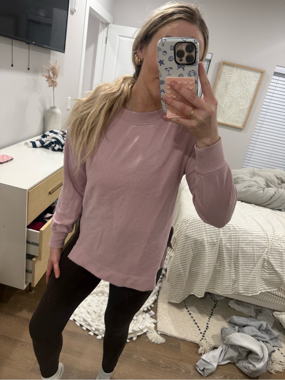 GAP pink long sleeve XS - Picture 6 of 10